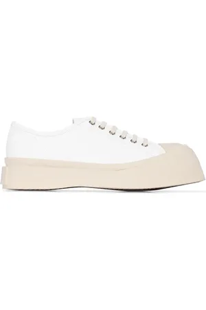 Marni Baskets en cuir Pablo à lacets