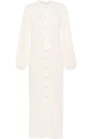 Frame Caftan long en crochet