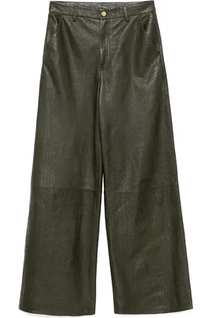 Cynthia Rowley Pantalon ample à design embossé