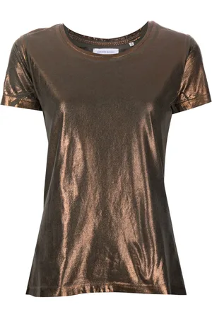 Madison.Maison T-shirt Lamina à effet métallisé
