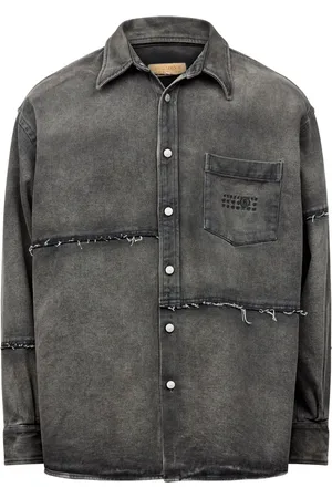 Maison Margiela Chemise en coton à bords francs