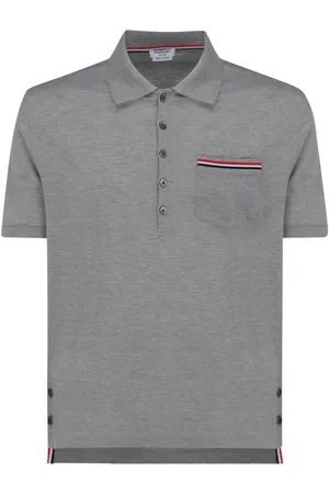 Thom Browne Polo à rayures RWB