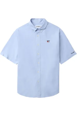 Chocoolate Chemise en coton à logo brodé