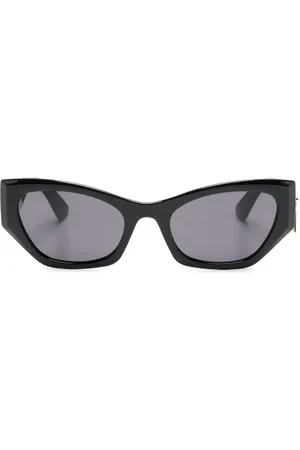 Moschino Lunettes de soleil à monture papillon
