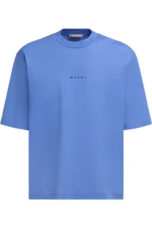 Marni T-shirt en coton à logo imprimé