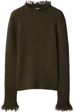 Burberry Pull en laine à bords francs
