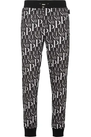 Philipp Plein Pantalon de jogging à motif monogrammé
