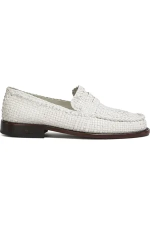 Marni Mocassins en cuir à design tressé