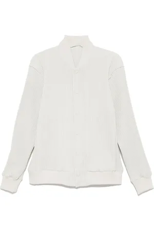 Issey Miyake Veste bomber à design plissé