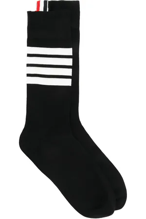 Thom Browne Chaussettes à détails rayés
