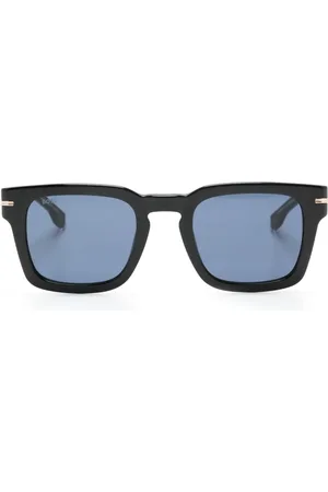 HUGO BOSS Lunettes de soleil à monture rectangulaire