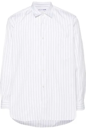 Comme des Garçons Chemise en coton à rayures