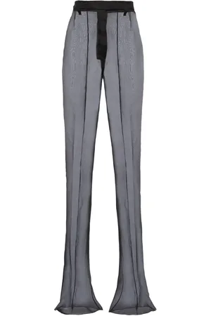 Prada Pantalon évasé en organza