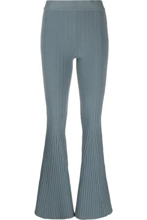LIVE THE PROCESS Pantalon ample Jaya en maille nervurée