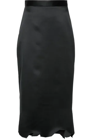 Viktor & Rolf Jupe mi-longue à ourlet asymétrique