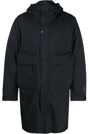 C.P. Company Manteau à logo imprimé
