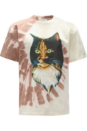 J.W.Anderson T-shirt en coton biologique à imprimé tie-dye