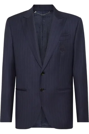 BILLIONAIRE Blazer en laine à fines rayures