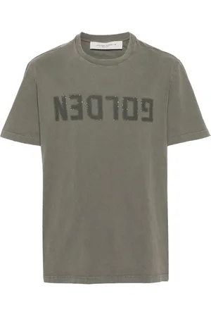 Golden Goose T-shirt en coton à logo imprimé