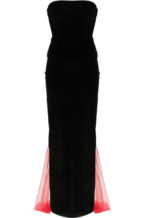 Atu Body Couture Robe longue à détail de nœud
