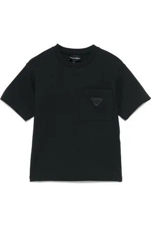 Emporio Armani T-shirt à logo brodé