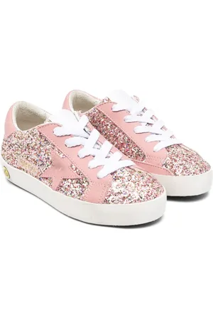 Golden Goose Baskets à détails pailletés
