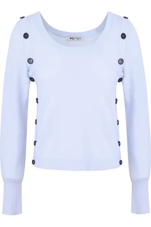 PORTS 1961 Pull à boutons contrastants