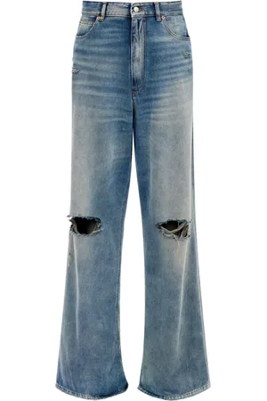 Maison Margiela Jean ample à effet usé