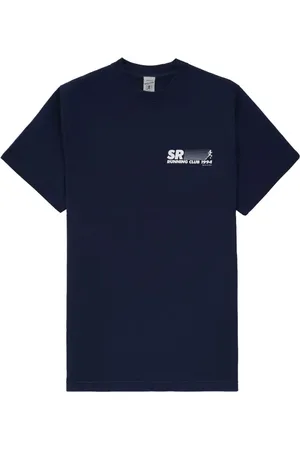 Sporty & Rich T-shirt SR Running Club en coton