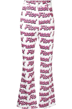 Fiorucci Pantalon évasé à taille haute