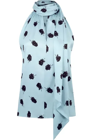 Nina Ricci Blouse à fleurs imprimées