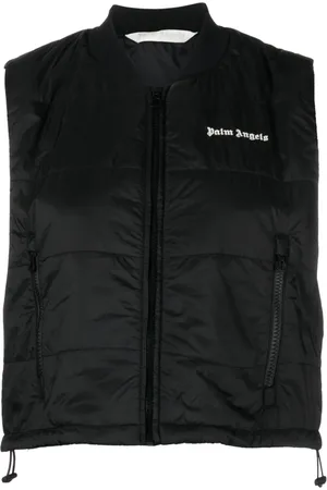 Palm Angels Gilet à logo brodé