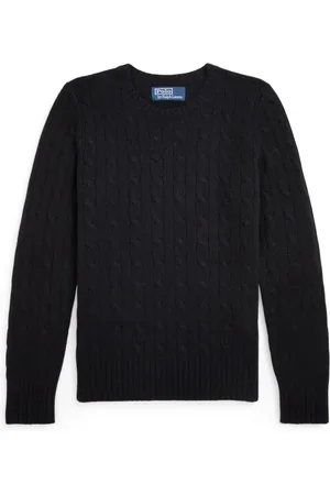 Ralph Lauren Pull en maille torsadée