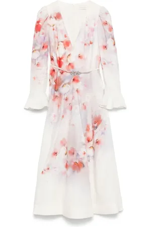 ZIMMERMANN Robe Crush à coupe mi-longue