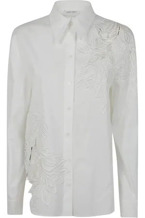 Alberta Ferretti Chemise à broderies