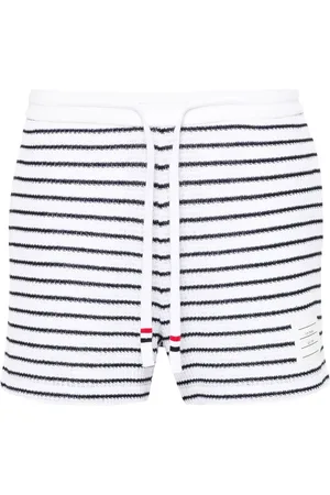 Thom Browne Short en coton à rayures