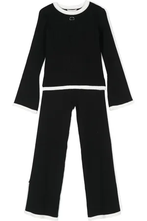 Twin-Set Ensemble haut-pantalon à design nervuré