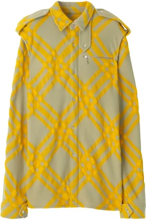 Burberry Surchemise en laine mélangée à carreaux