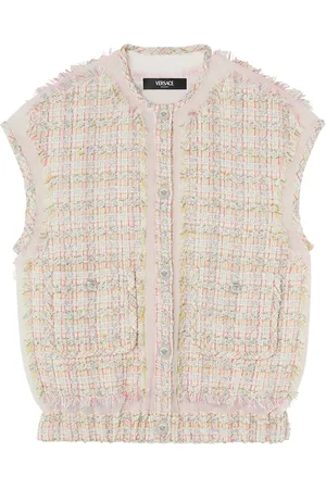 VERSACE Débardeur en tweed