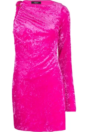 VERSACE Robe courte en velours