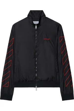 OFF-WHITE Veste bomber à logo brodé