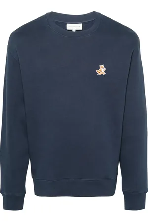 Maison Kitsuné Sweat en coton à motif renard