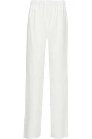 VALENTINO GARAVANI Pantalon en soie à coupe ample