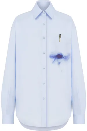 Moschino Chemise à effet tache d