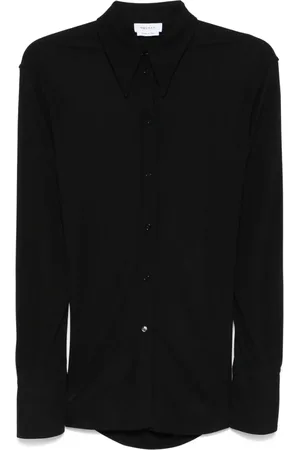 Alexander McQueen Blouse à détail de chaîne
