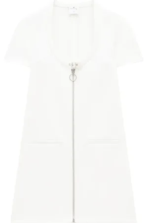 Courrèges Robe courte Holistic à fermeture zippée