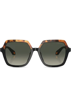 Giorgio Armani Lunettes de soleil à monture oversize