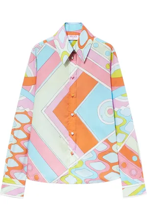 Puccini Chemise en soie à imprimé Vivara