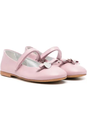 MONNALISA Ballerines en cuir à détail de nœud