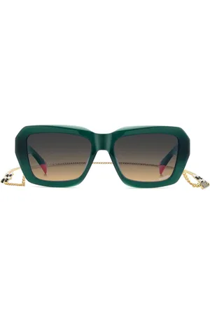 Missoni Lunettes de soleil carrées à logo gravé